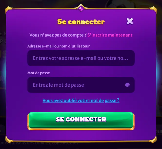 Midas Luck login
